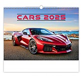 Nástěnný kalendář 2025 Kalendář Cars