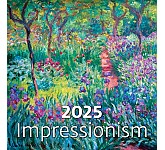 Nástěnný kalendář 2025 Kalendář Impressionism