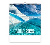 Nástěnný kalendář 2025 Kalendář Aqua